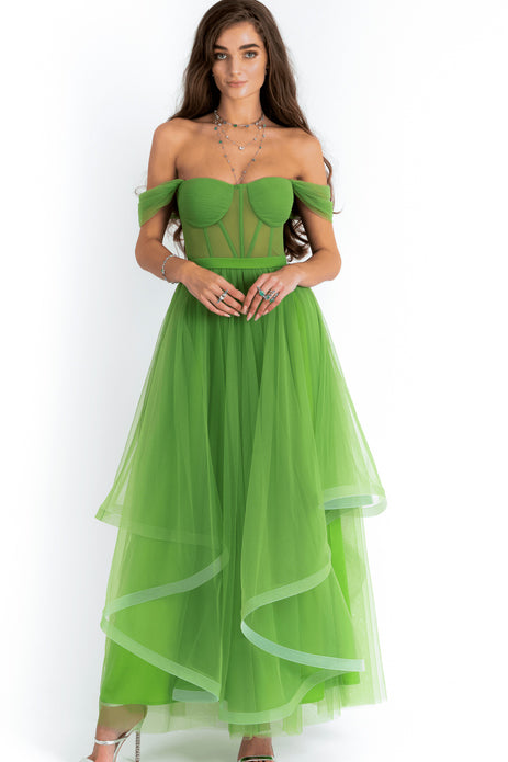 Corset Tulle Gown